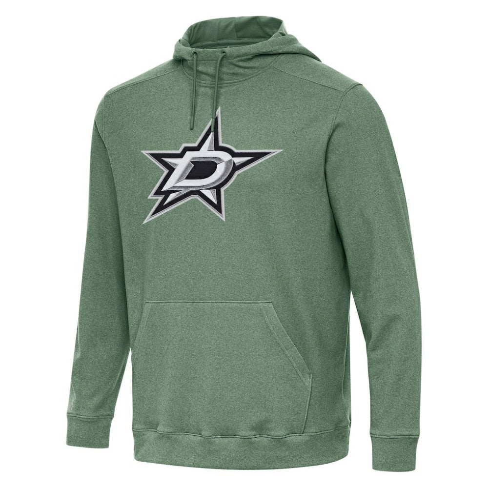 Dallas Stars Antigua Cloud Pullover Hoodie - Hunter Green - NHL