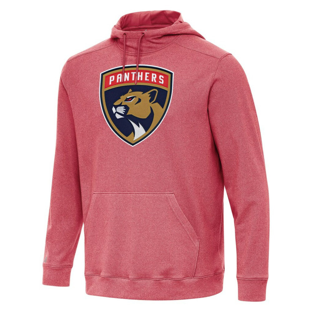Florida Panthers Antigua Cloud Pullover Hoodie - Heather Red - NHL