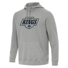 Los Angeles Kings Antigua Cloud Pullover Hoodie - Heather Gray - NHL