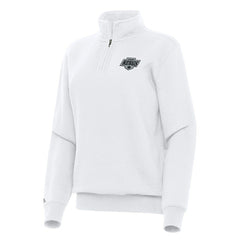 Los Angeles Kings Antigua Women's Victory Quarter-Zip Sweatshirt - White - NHL