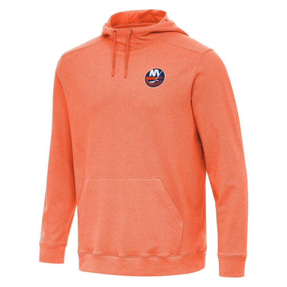 New York Islanders Antigua Cloud Pullover Hoodie - Heather Orange - NHL