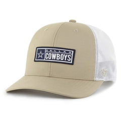 Dallas Cowboys '47 Acapulco brrr° Trucker Adjustable Hat Khaki | 47 brand