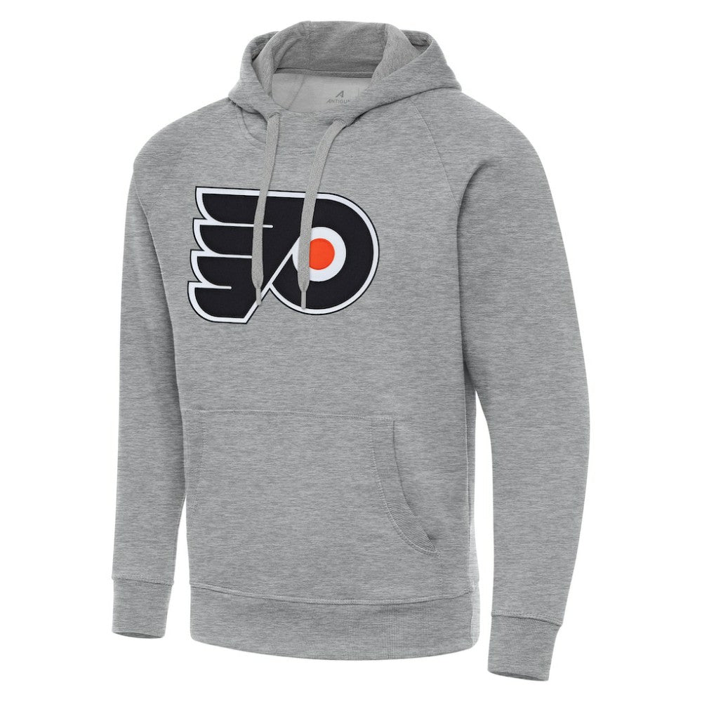 Philadelphia Flyers Antigua Big & Tall Victory Pullover Hoodie - Heather Gray - NHL