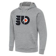 Philadelphia Flyers Antigua Big & Tall Victory Pullover Hoodie - Heather Gray - NHL