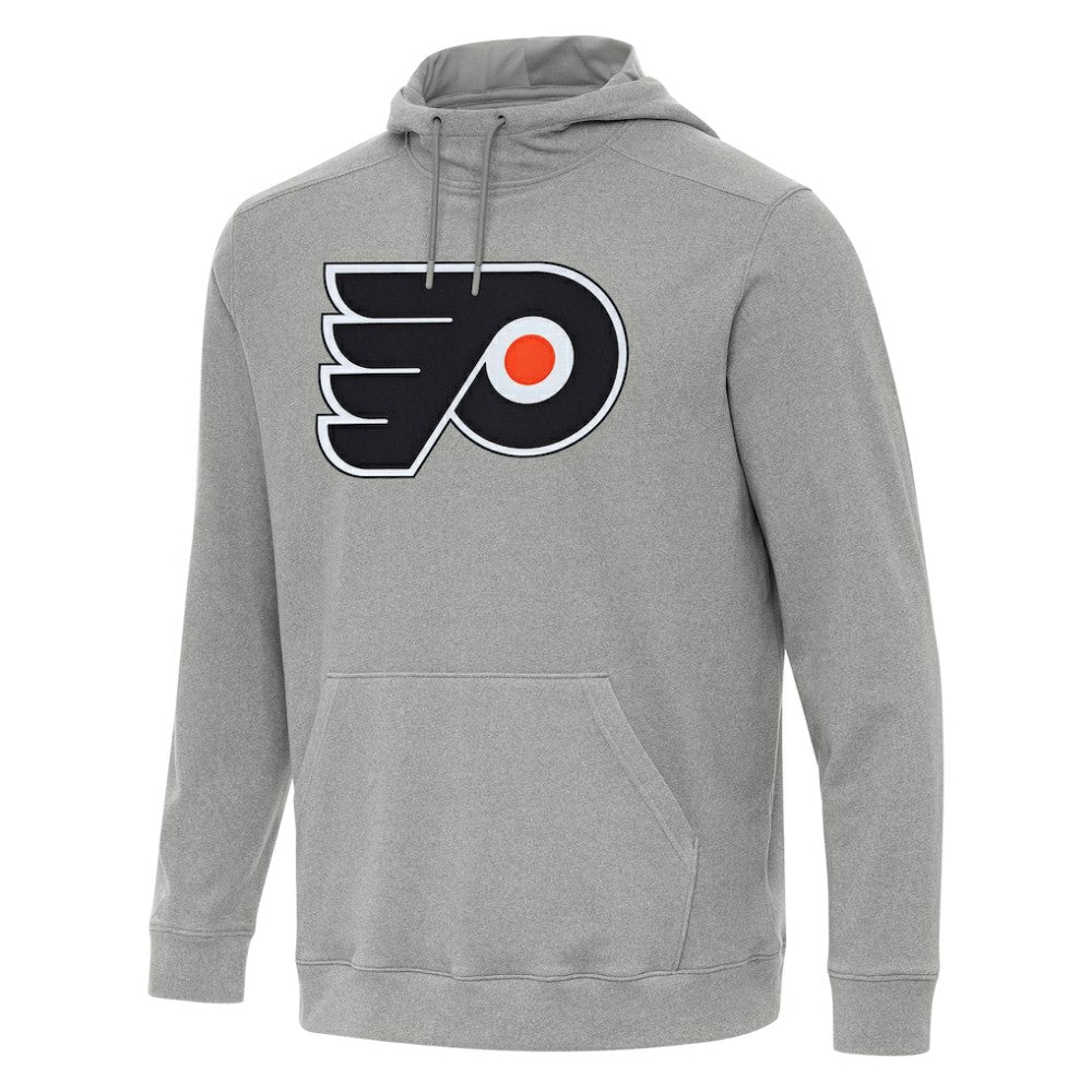 Philadelphia Flyers Antigua Cloud Pullover Hoodie - Heather Gray - NHL