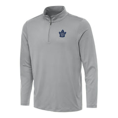 Toronto Maple Leafs Antigua Reprocess Quarter-Zip Top - Gray - NHL