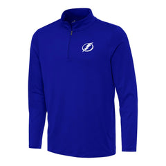 Tampa Bay Lightning Antigua Reprocess Quarter-Zip Top - Royal - NHL