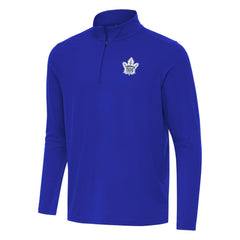 Toronto Maple Leafs Antigua Intent Quarter-Zip Top - Royal - NHL