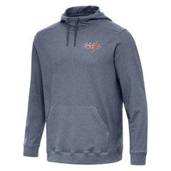 Washington Capitals Antigua Cloud Pullover Hoodie - Heather Navy - NHL
