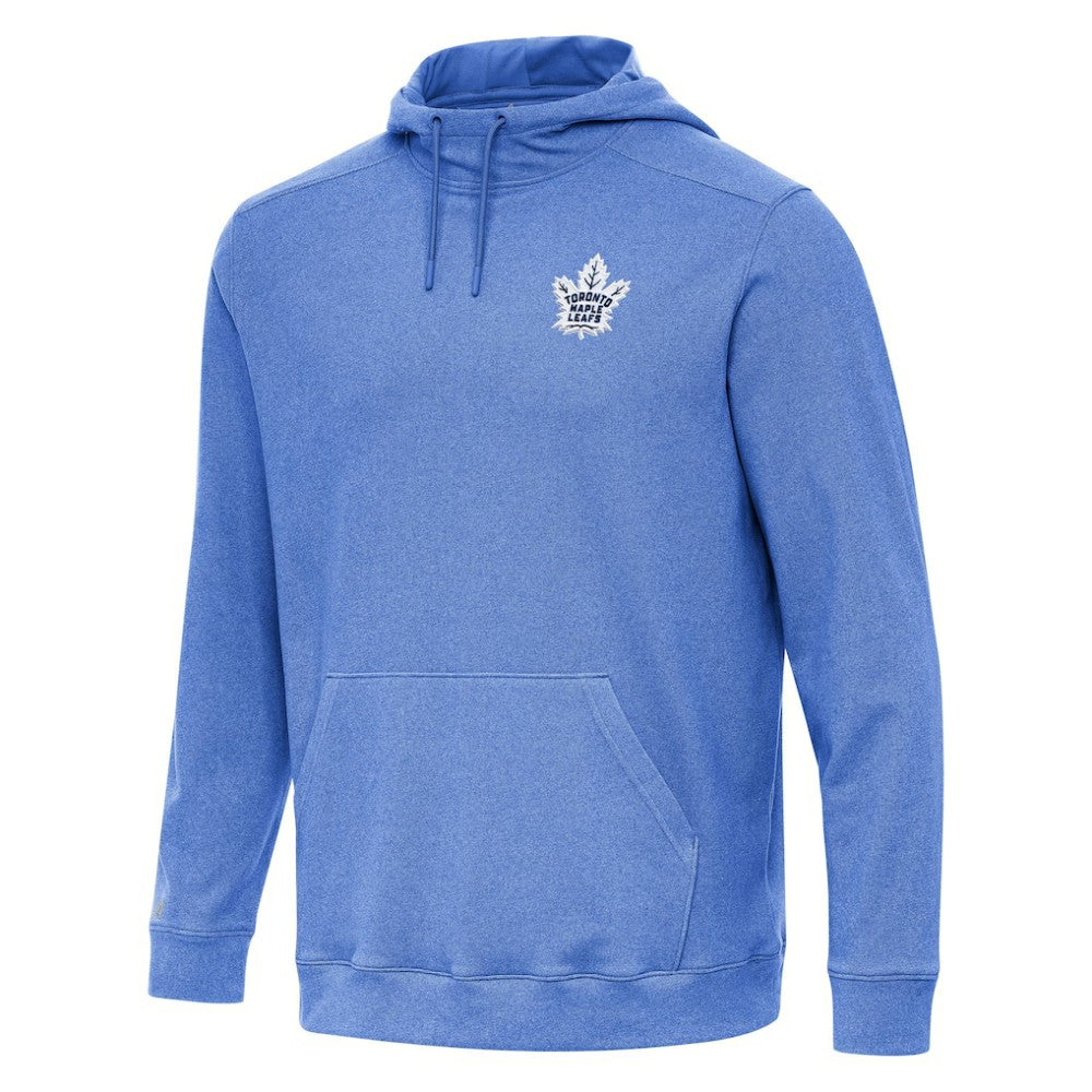 Toronto Maple Leafs Antigua Cloud Pullover Hoodie - Heather Royal - NHL