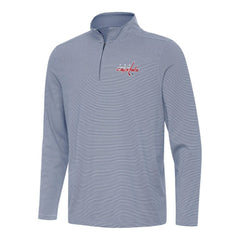 Washington Capitals Antigua Twine Quarter-Zip Top - Navy - NHL