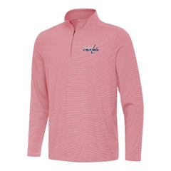 Washington Capitals Antigua Twine Quarter-Zip Top - Red - NHL