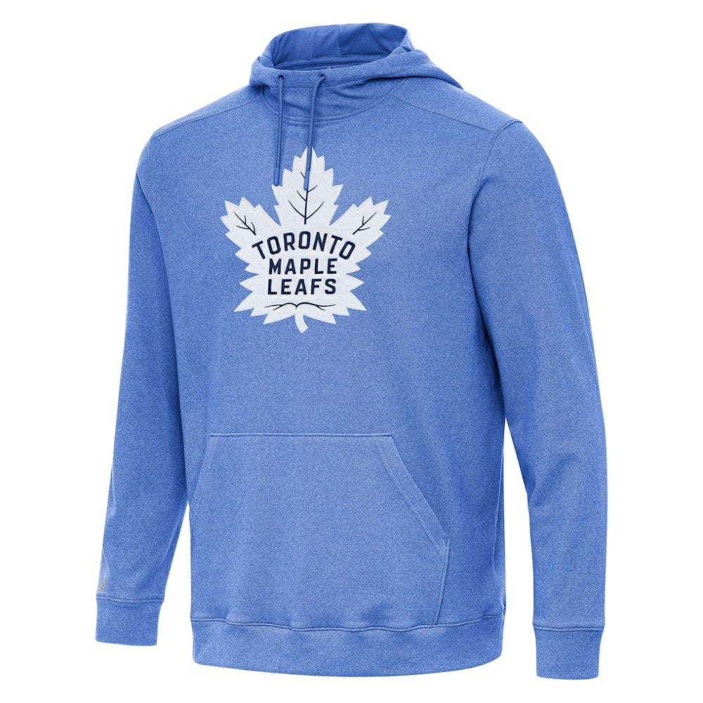 Toronto Maple Leafs Antigua Cloud Pullover Hoodie - Heather Royal - NHL