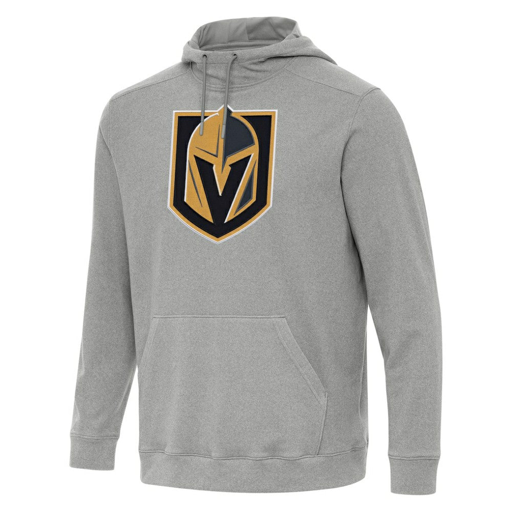 Vegas Golden Knights Antigua Cloud Pullover Hoodie - Heather Gray - NHL