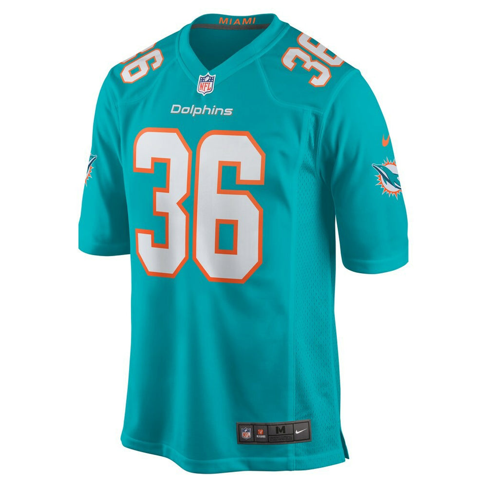 Storm Duck Miami Dolphins Game Jersey Aqua | Nike for Sale