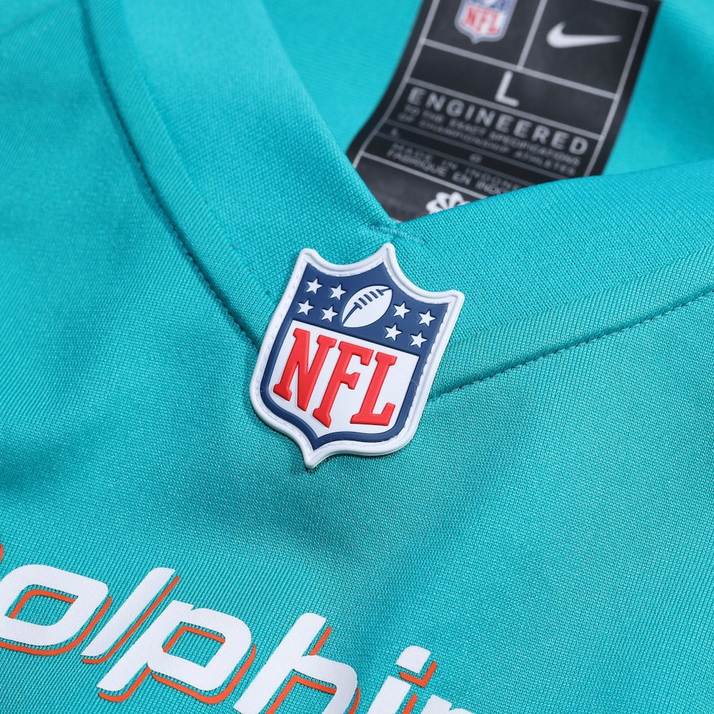Storm Duck Miami Dolphins Game Jersey Aqua | Nike for Sale