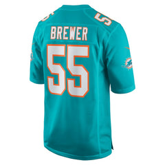 Aaron Brewer Miami Dolphins Game Jersey Aqua | Nike for Sale