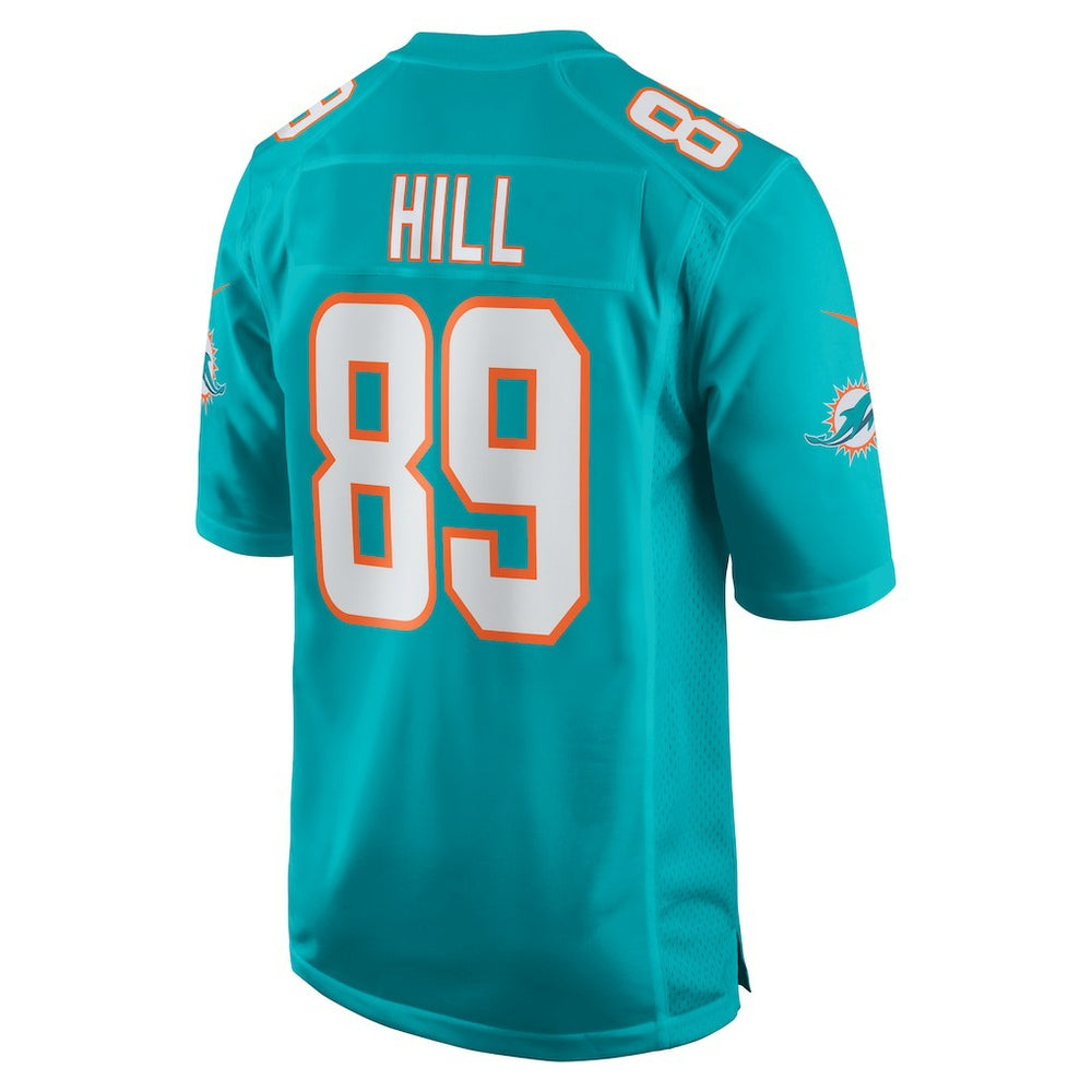 Julian Hill Miami Dolphins Game Jersey Aqua | Nike for Sale
