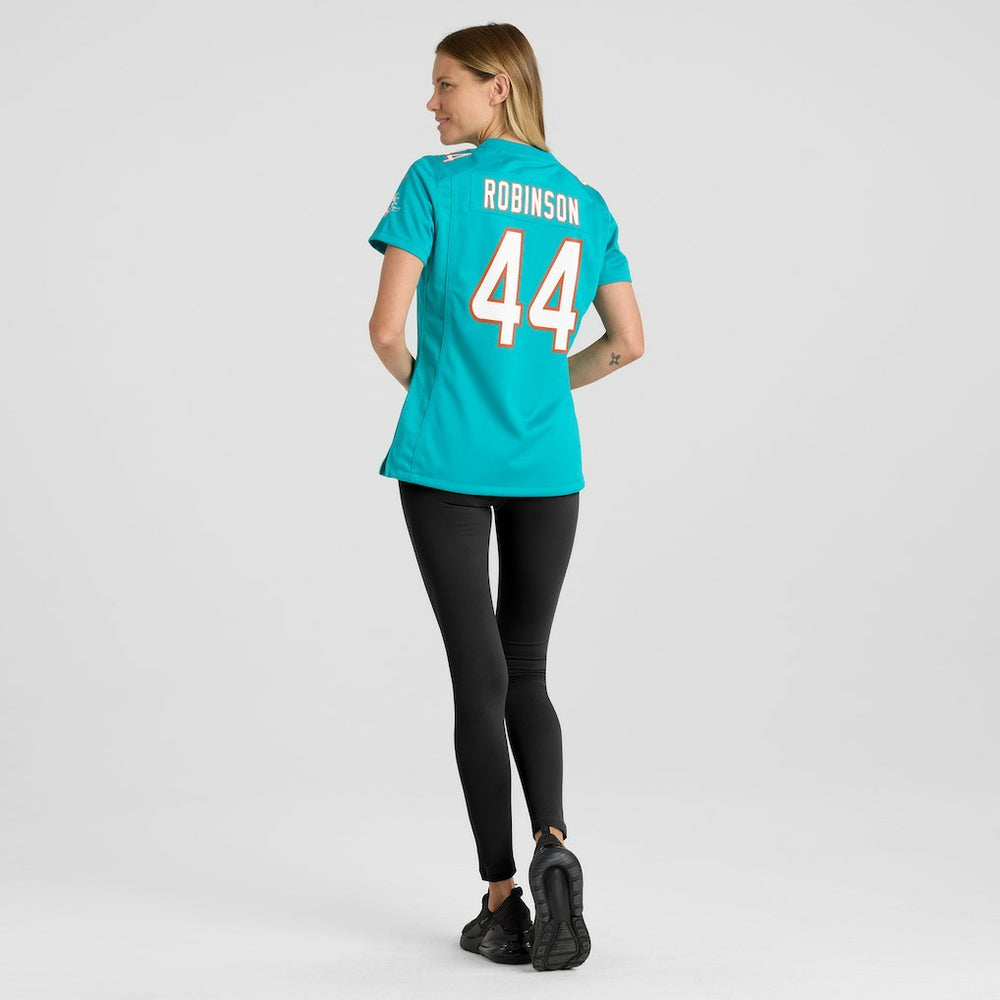 Chop Robinson Miami Dolphins Women's Game Jersey Aqua | Nike for Sale