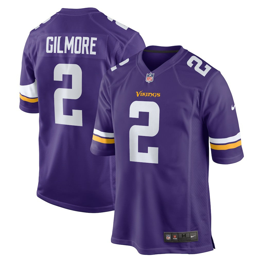 Stephon Gilmore Minnesota Vikings Game Jersey Purple | Nike for Sale