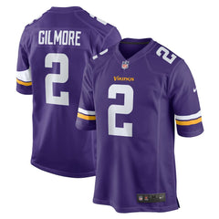 Stephon Gilmore Minnesota Vikings Game Jersey Purple | Nike for Sale