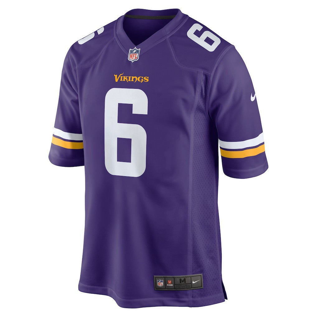 Brian Asamoah II Minnesota Vikings Game Jersey Purple | Nike for Sale