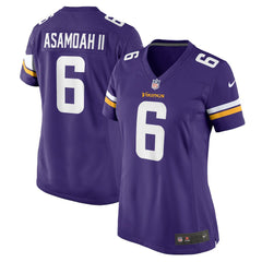 Brian Asamoah II Minnesota Vikings Women's Game Jersey Purple | Nike for Sale