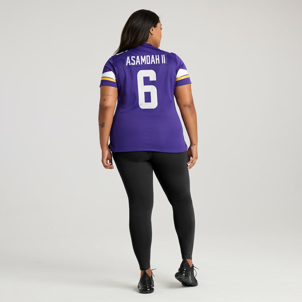 Brian Asamoah II Minnesota Vikings Women's Game Jersey Purple | Nike for Sale