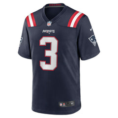 Demario Douglas New England Patriots Game Jersey Navy | Nike for Sale