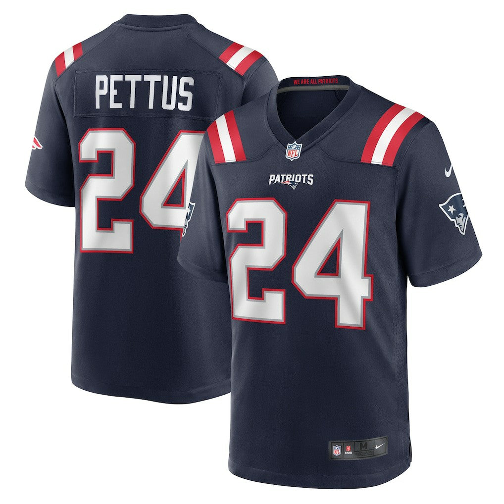 Dell Pettus New England Patriots Game Jersey Navy | Nike for Sale