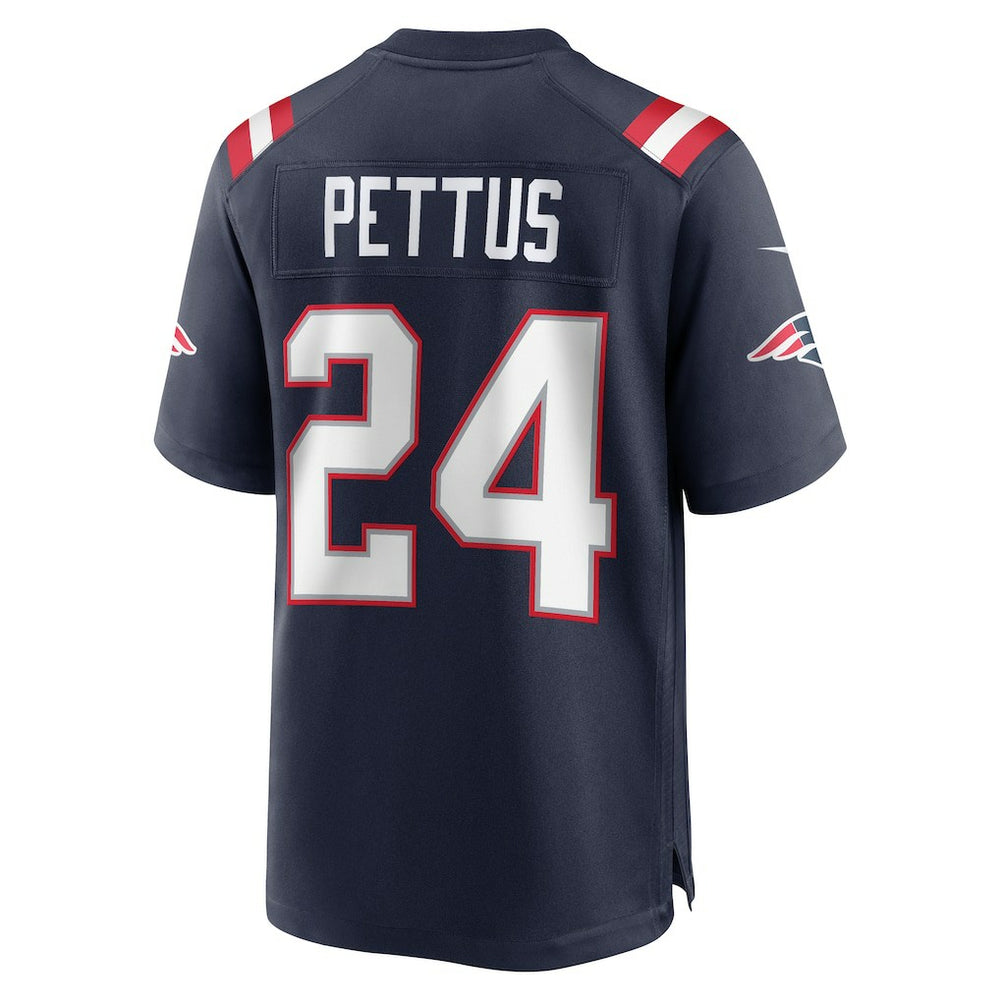 Dell Pettus New England Patriots Game Jersey Navy | Nike for Sale