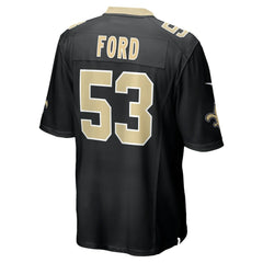 Jaylan Ford New Orleans Saints Game Jersey Black | Nike for Sale