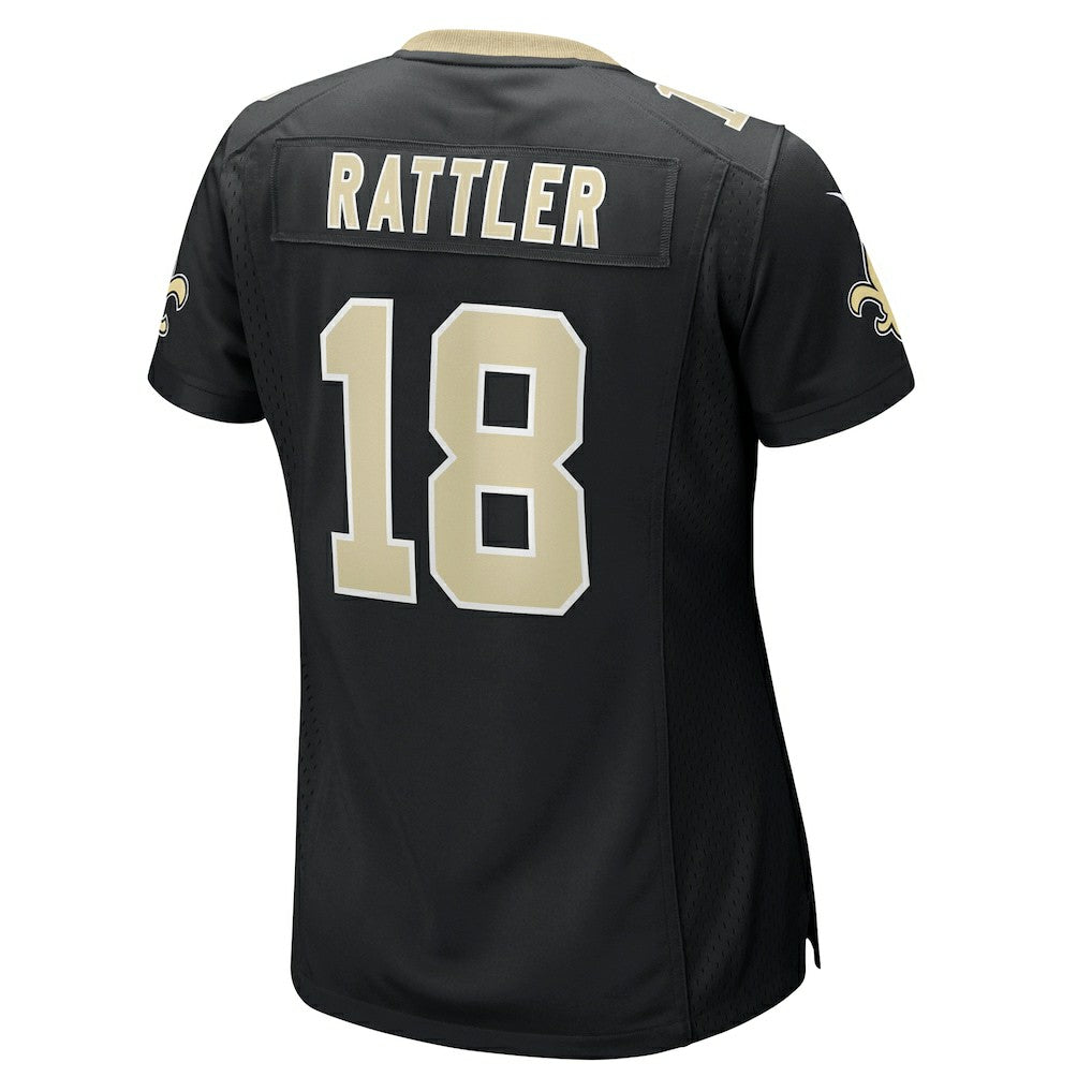Spencer Rattler New Orleans Saints Women's Game Jersey Black | Nike for Sale