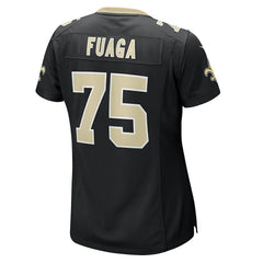 Taliese Fuaga New Orleans Saints Women's Game Jersey Black | Nike for Sale