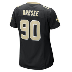 Bryan Bresee New Orleans Saints Women's Game Jersey Black | Nike for Sale
