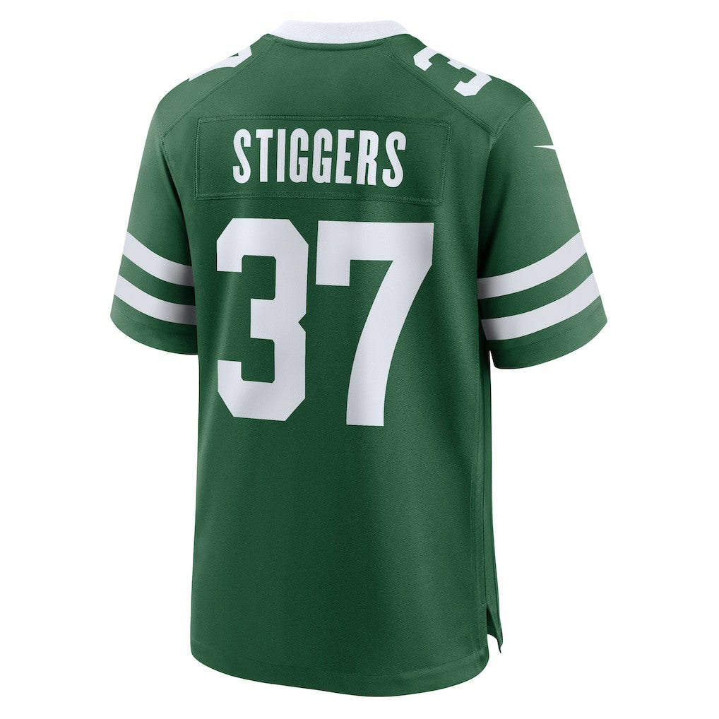 Qwan'tez Stiggers New York Jets Team Game Jersey Legacy Green | Nike for Sale