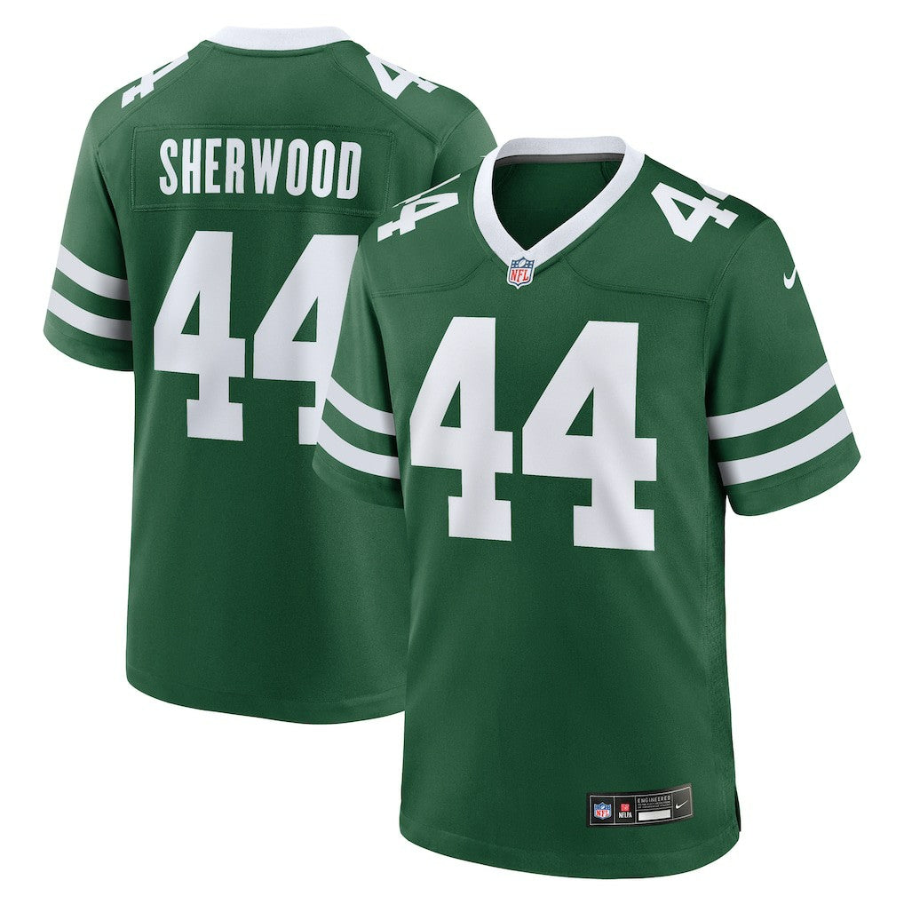 Jamien Sherwood New York Jets Team Game Jersey Legacy Green | Nike for Sale
