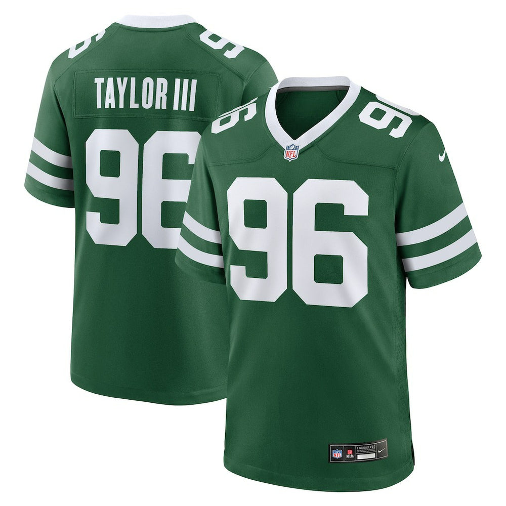 Leonard Taylor III New York Jets Team Game Jersey Legacy Green | Nike for Sale