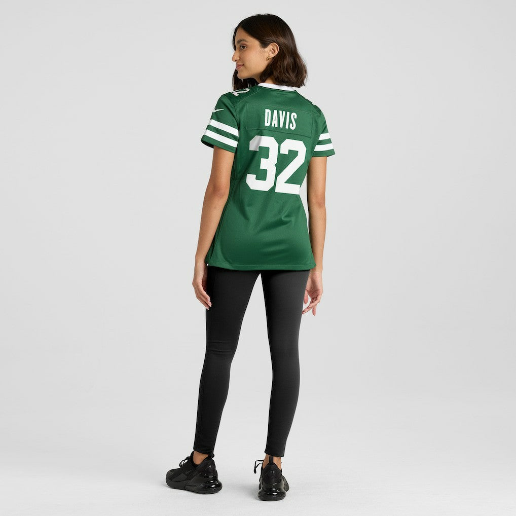 Isaiah Davis New York Jets Women's Game Jersey Legacy Green | Nike for Sale
