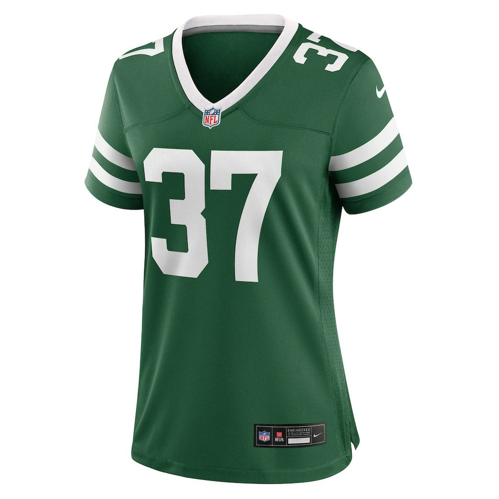Qwan'tez Stiggers New York Jets Women's Game Jersey Legacy Green | Nike for Sale