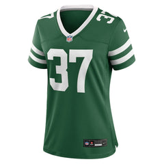 Qwan'tez Stiggers New York Jets Women's Game Jersey Legacy Green | Nike for Sale
