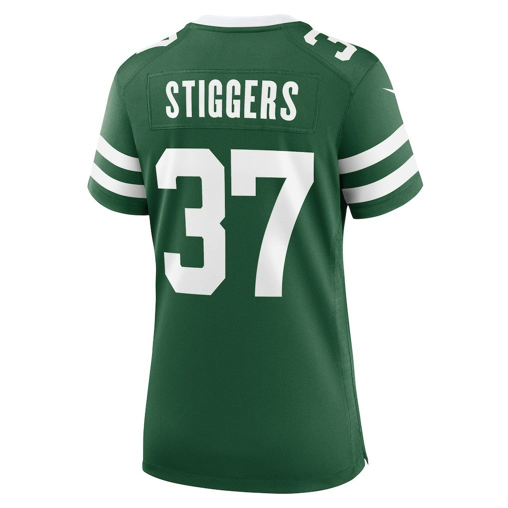 Qwan'tez Stiggers New York Jets Women's Game Jersey Legacy Green | Nike for Sale
