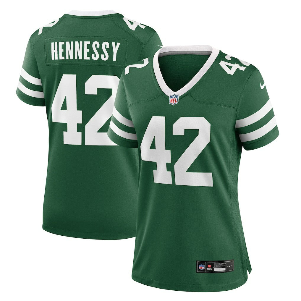 Thomas Hennessy New York Jets Women's Game Jersey Legacy Green | Nike for Sale