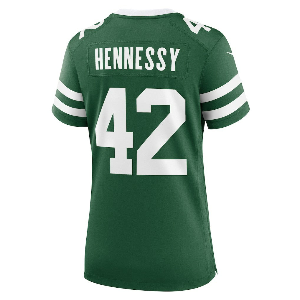 Thomas Hennessy New York Jets Women's Game Jersey Legacy Green | Nike for Sale