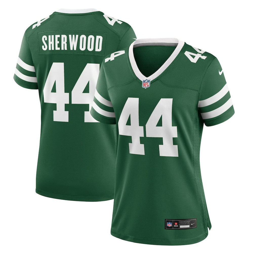 Jamien Sherwood New York Jets Women's Game Jersey Legacy Green | Nike for Sale