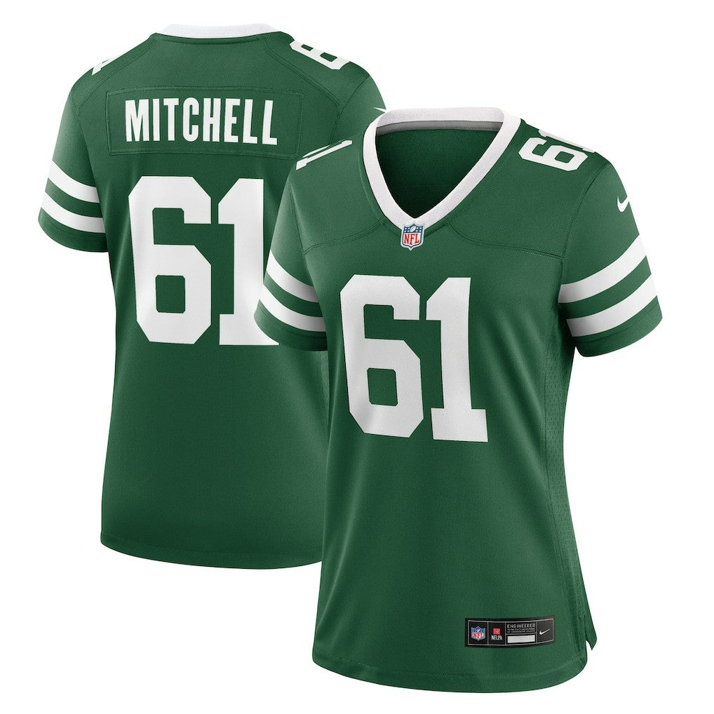 Max Mitchell New York Jets Women's Game Jersey Legacy Green | Nike for Sale