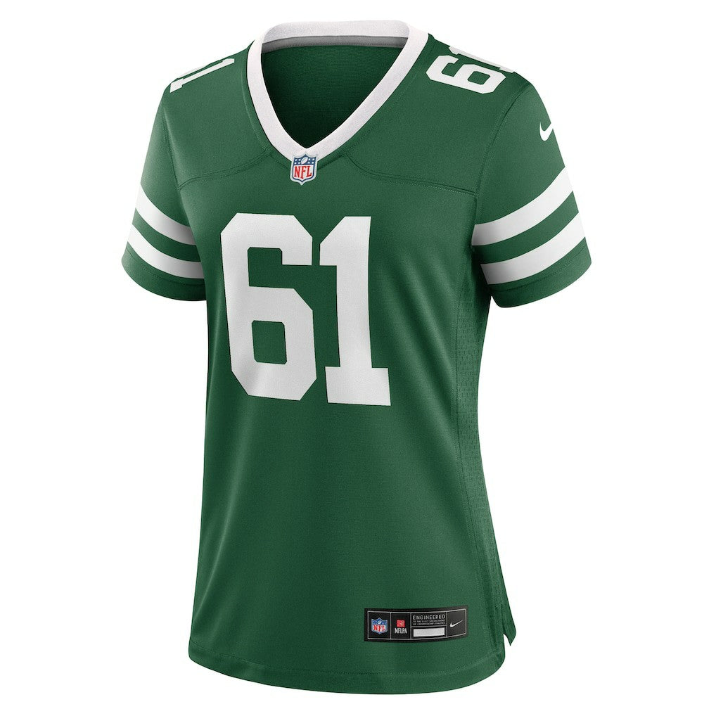 Max Mitchell New York Jets Women's Game Jersey Legacy Green | Nike for Sale