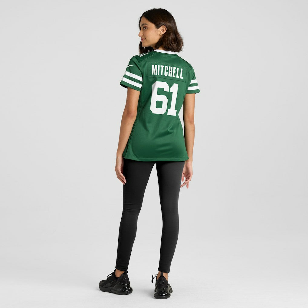 Max Mitchell New York Jets Women's Game Jersey Legacy Green | Nike for Sale