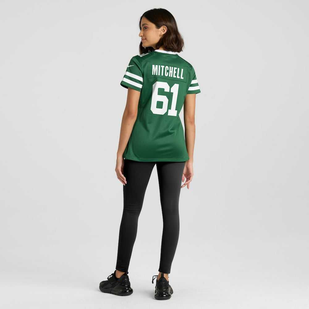 Max Mitchell New York Jets Women's Game Jersey Legacy Green | Nike for Sale