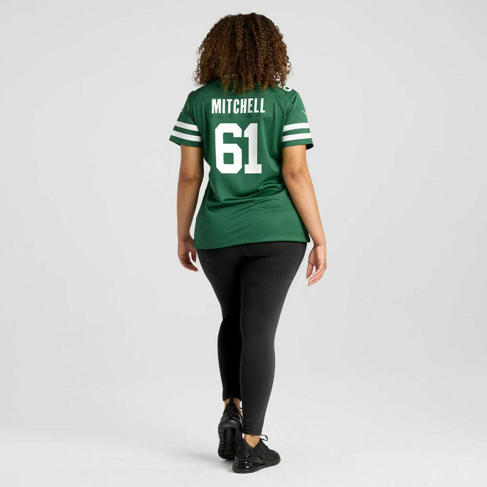 Max Mitchell New York Jets Women's Game Jersey Legacy Green | Nike for Sale